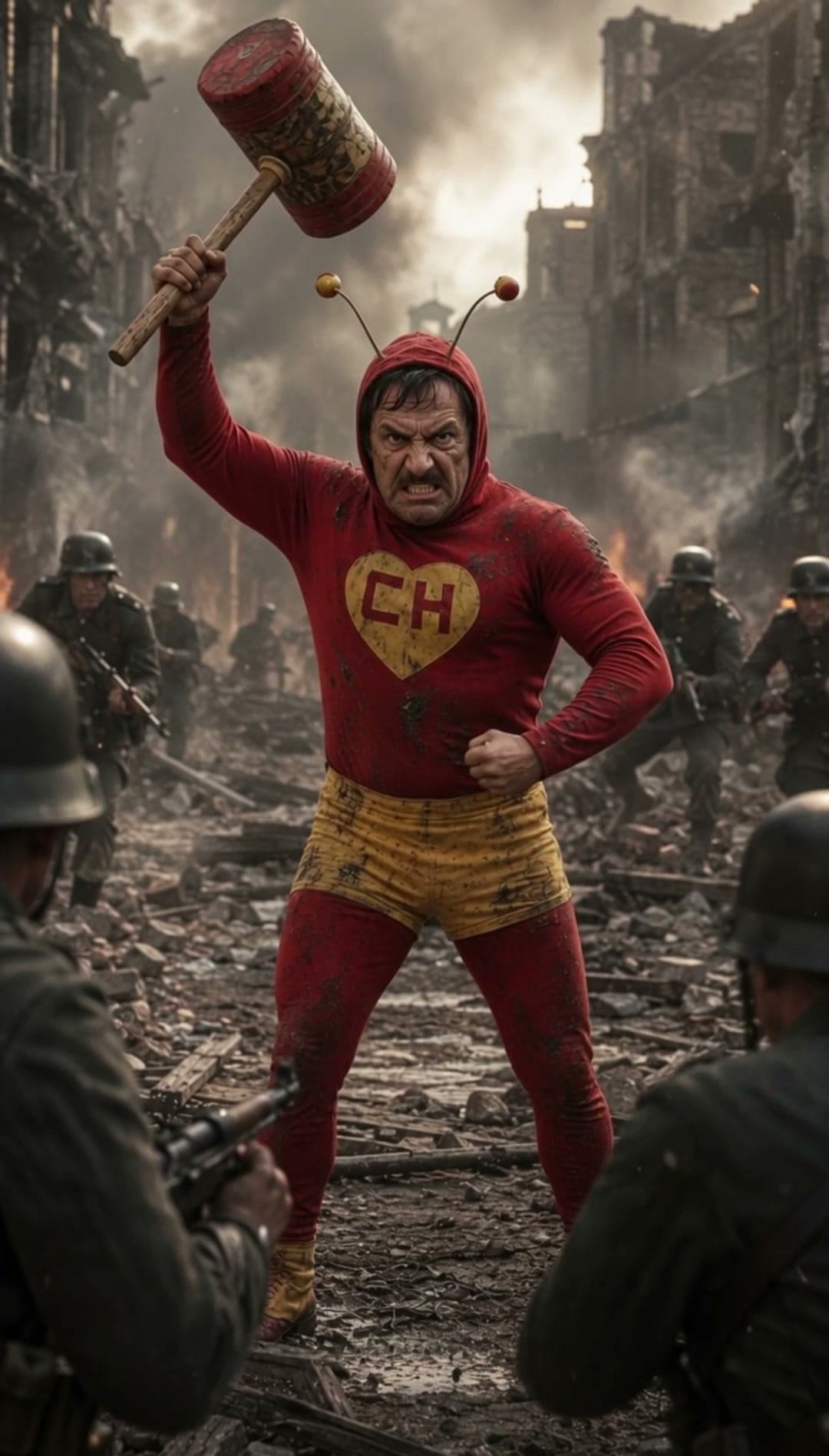 Chapolin na Segunda Guerra — Personagens